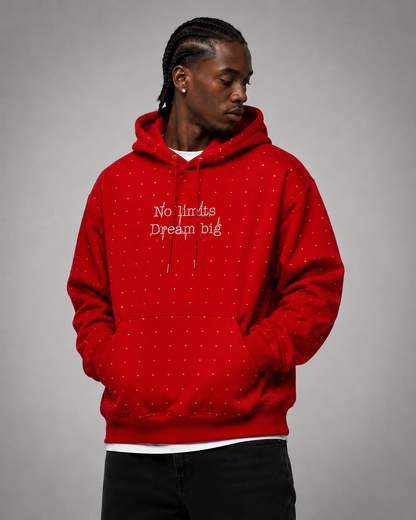 No Limits Dream Big Crystal Hoodie