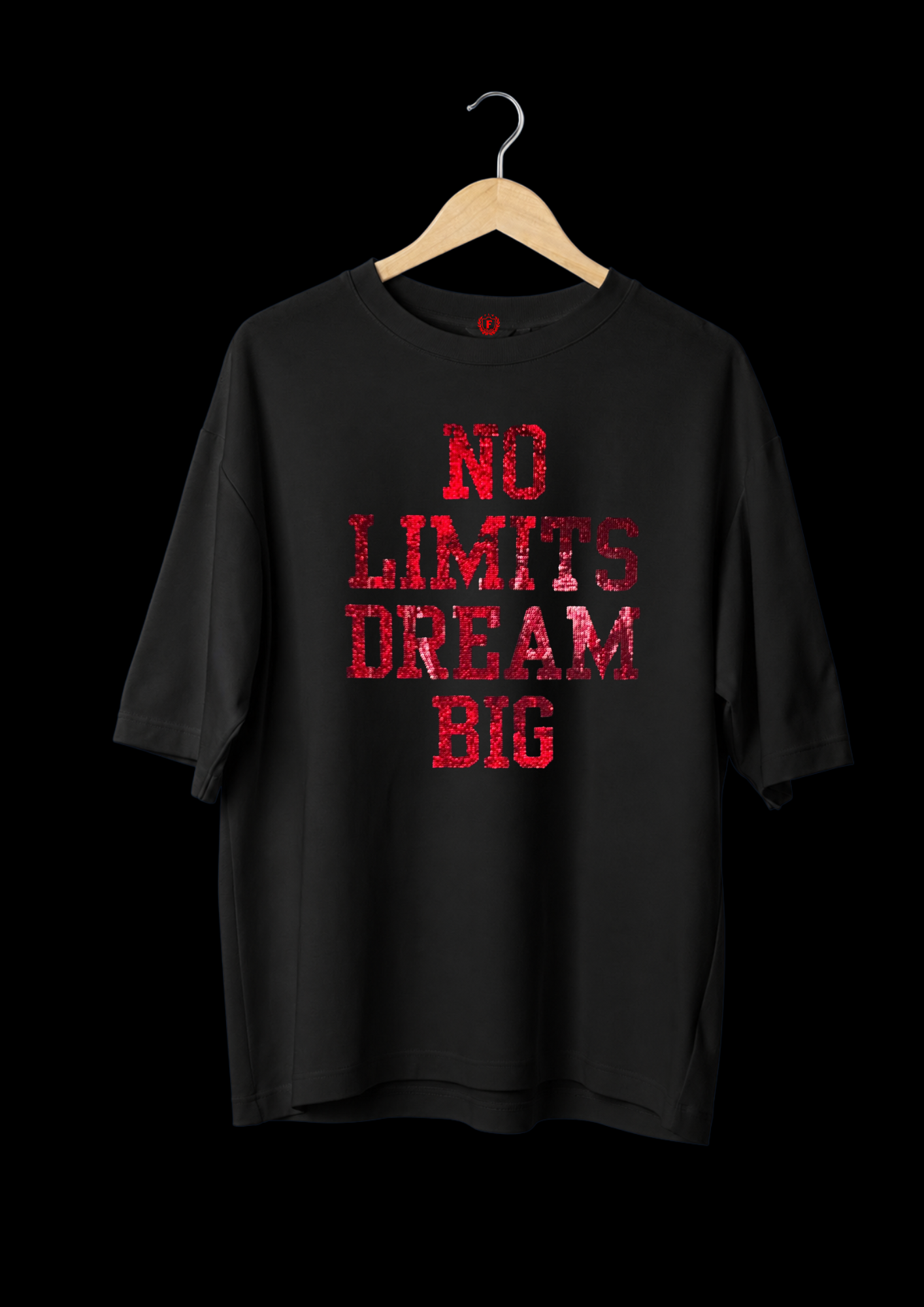 No Limits Dream Big Crystal Tee