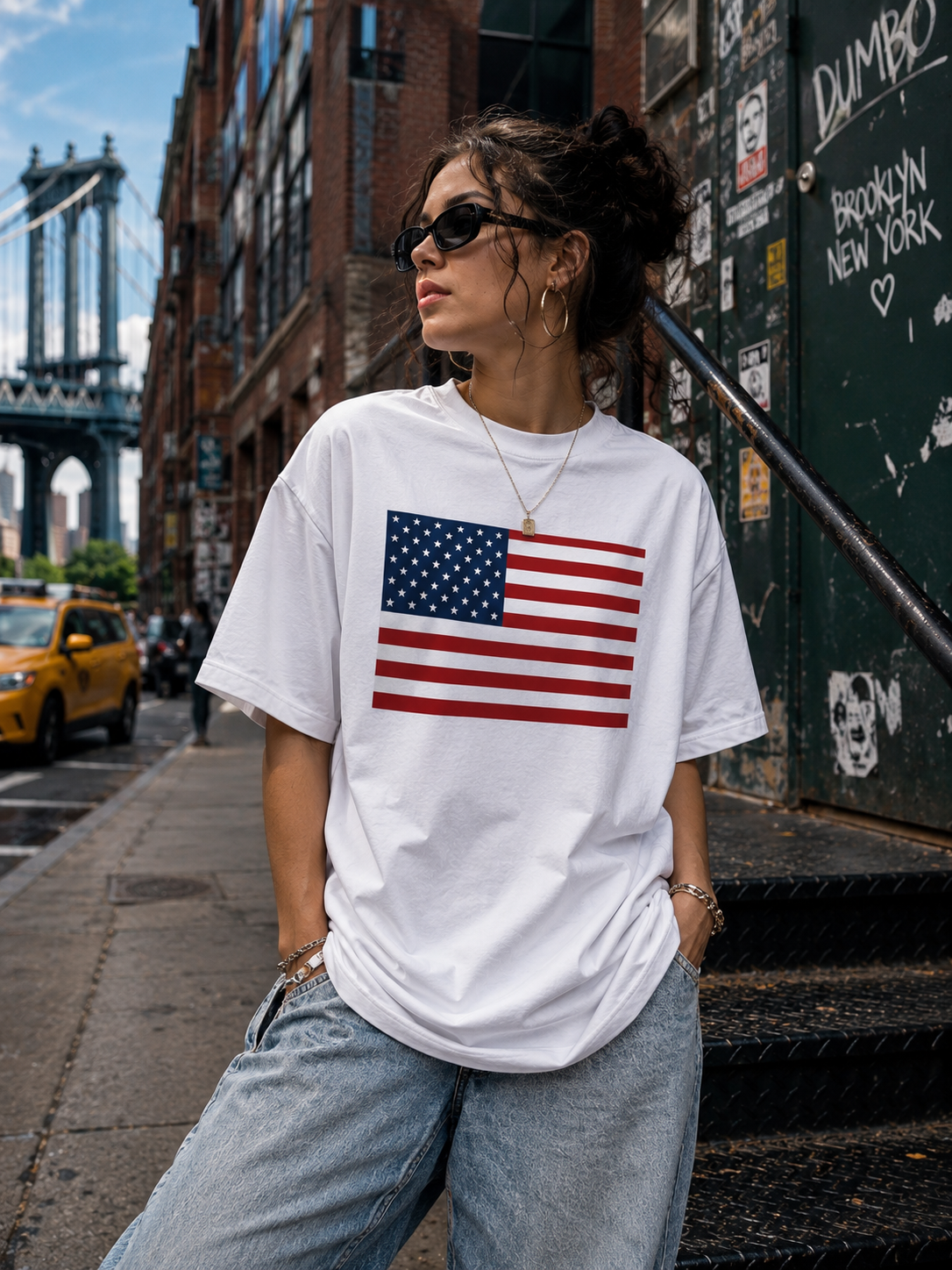 Fortune American Flag T-shirts
